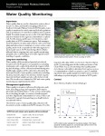 Southern Colorado Plateau Water Quality Monitoring